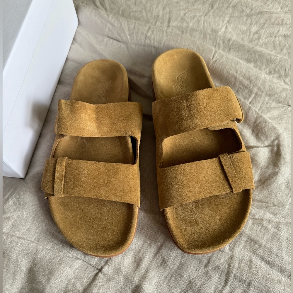 NEW Ancient Greek Sandals Diogenis size 39 color military